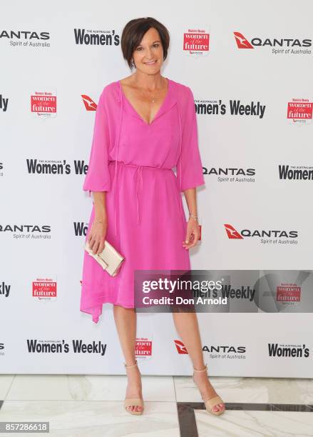 Cassandra Thorburn arrives ahead of the annual Women of the Future awards on October 4, 2017 in Sydney, Australia.