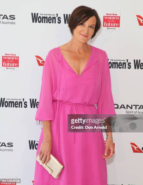 Cassandra Thorburn arrives ahead of the annual Women of the Future awards on October 4, 2017 in Sydney, Australia.
