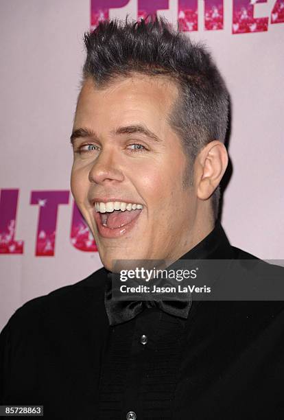 Perez Hilton attends his 31st birthday bash at the Viper Room on March 28, 2009 in West Hollywood, California.