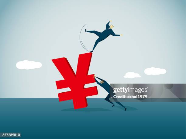 adversity - bill shock stock illustrations