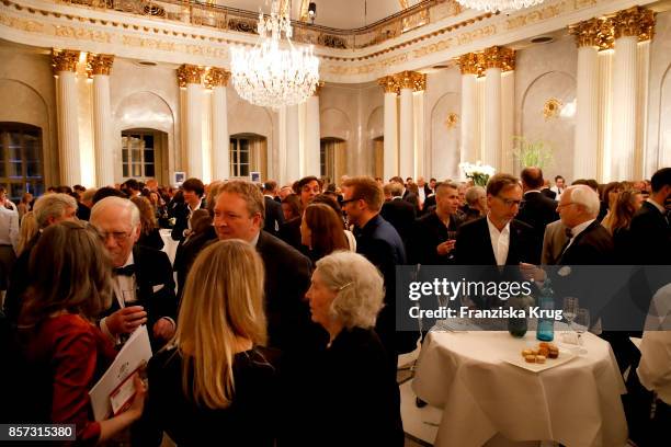 General view during the Re-Opening of the Staatsoper Unter den Linden on October 3, 2017 in Berlin, Germany.