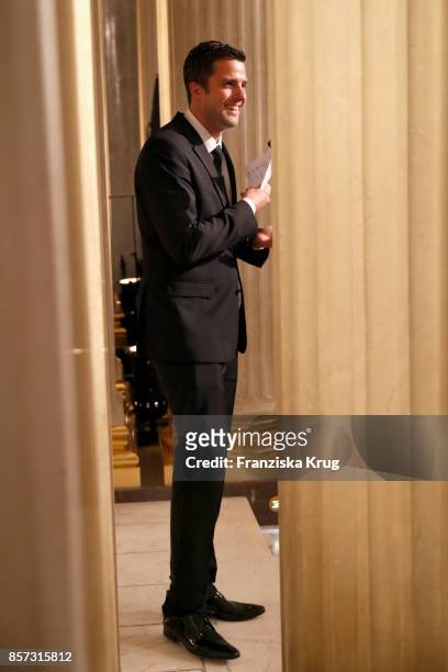 Matthias Schulz, incoming director of Staatsoper attends the Re-Opening of the Staatsoper Unter den Linden on October 3, 2017 in Berlin, Germany.
