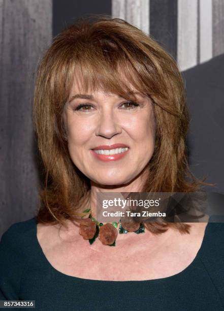 Actress Lee Purcell attends the premiere of 'Architects Of Denial' at Taglyan Complex on October 3, 2017 in Los Angeles, California.
