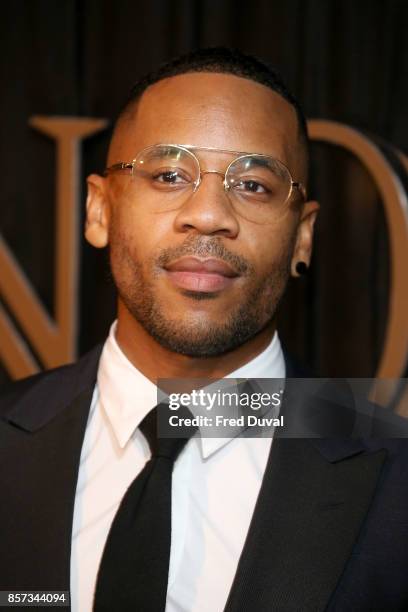 Reggie Yates attends the BFI Luminous Fundraising Gala at The Guildhall on October 3, 2017 in London, England.