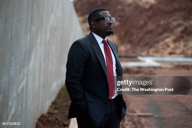 Mikaal Pratt photographed near his home in Manassas Park, Virginia on April 2017. Mikaal Pratt's brother Hassan was killed by Philadelphia police...