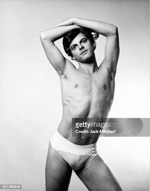 New York City Ballet dancer John Clifford, 1973.