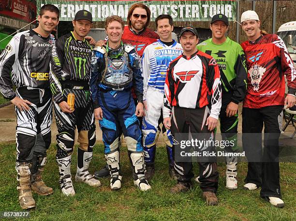 Pro Rider, Kevin Windham, Pro Rider, Fred Andrews, Recording Artist/Host, Craig Morgan, Recording Artist, James Otto, Pro Rider Randy Hawkins, Pro...