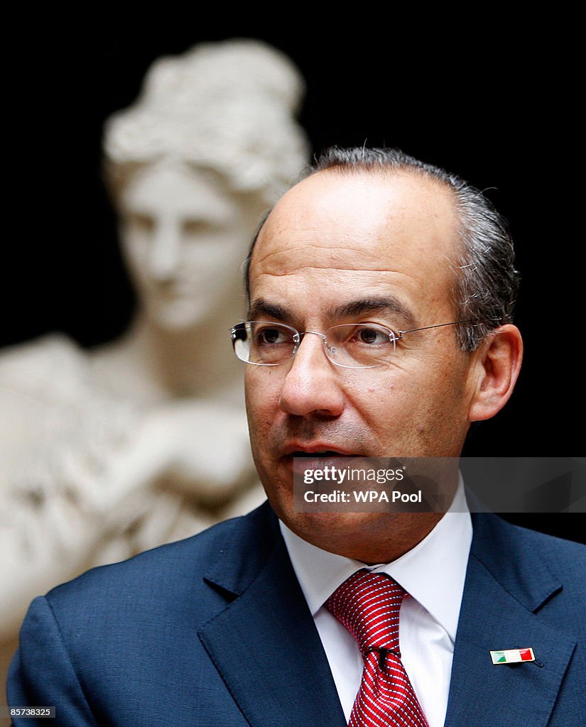 President Felipe Calderon Of Mexico On State Visit - Day 2