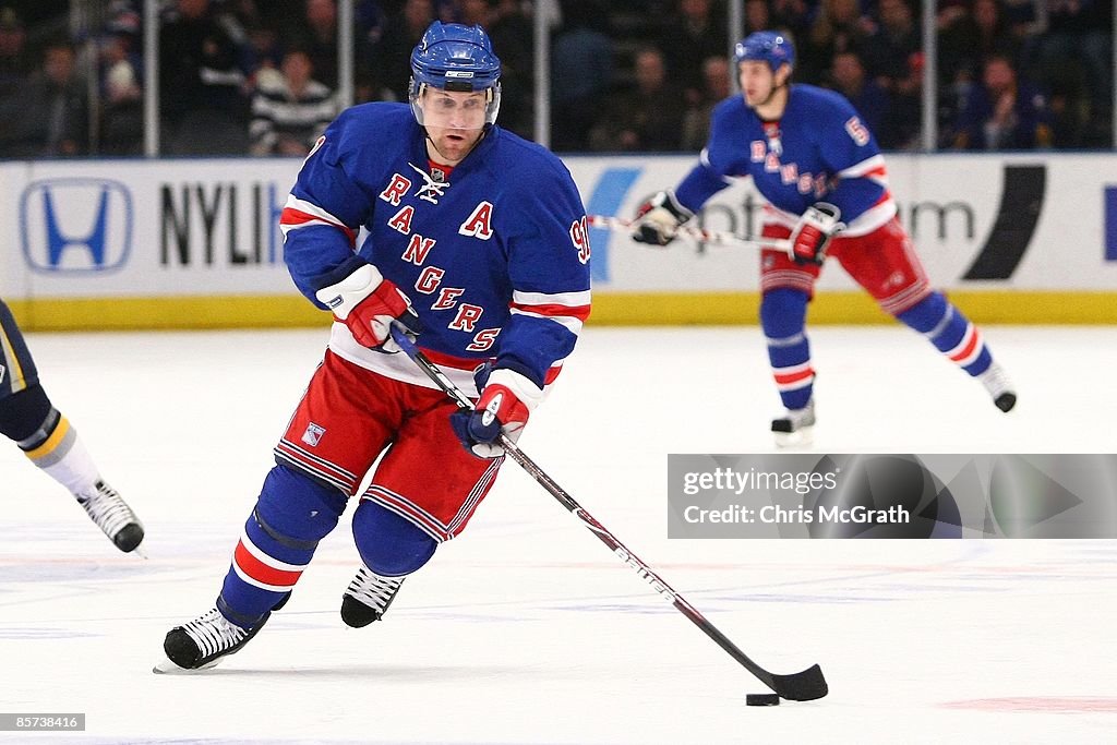 Buffalo Sabres v New York Rangers