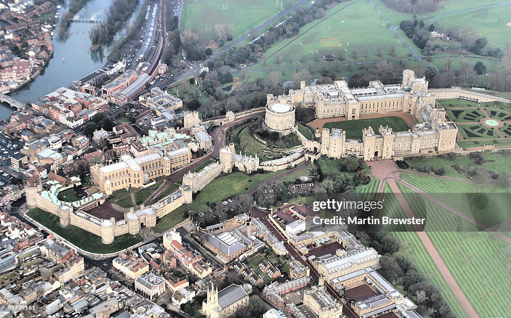 Aerial photo Castle