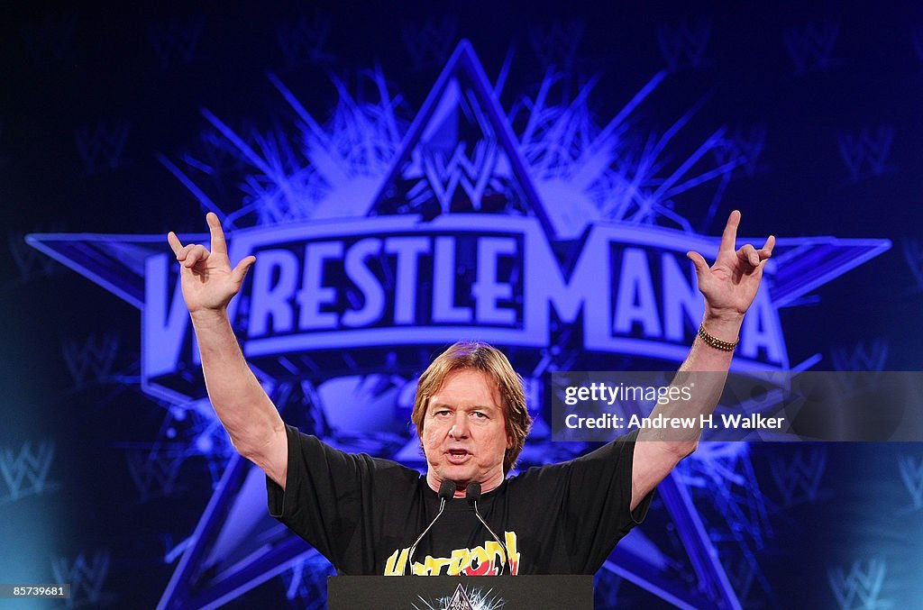 WrestleMania 25th Anniversary Press Conference