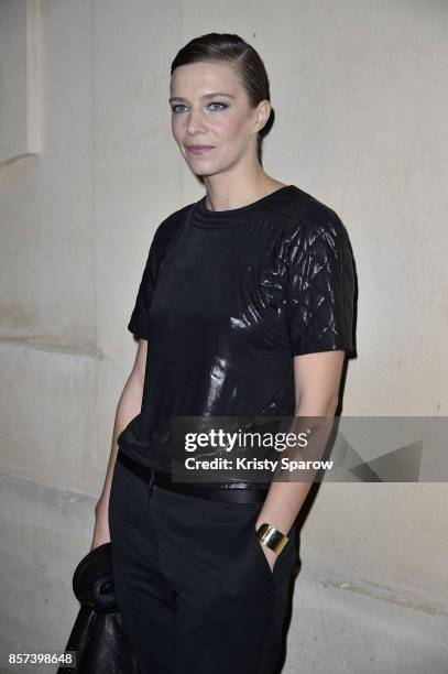 Celine Sallette attends the Chanel "Code Coco" Watch Launch Party as part of the Paris Fashion Week Womenswear Spring/Summer 2018 on October 3, 2017...