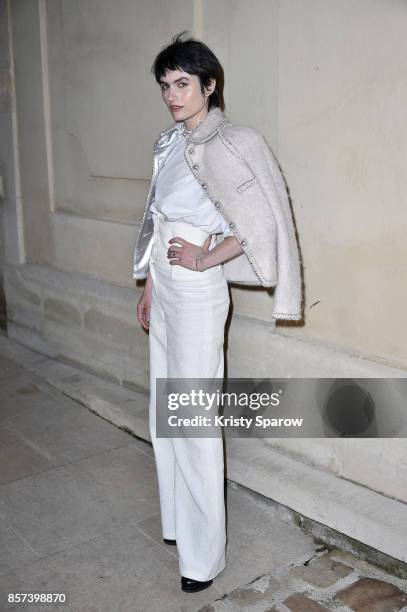 Isabella Manfredi attends the Chanel "Code Coco" Watch Launch Party as part of the Paris Fashion Week Womenswear Spring/Summer 2018 on October 3,...