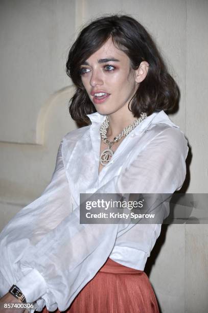 Belen Chavanne attends the Chanel "Code Coco" Watch Launch Party as part of the Paris Fashion Week Womenswear Spring/Summer 2018 on October 3, 2017...