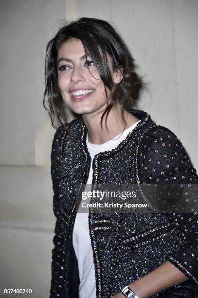 Alessandra Mastronardi attends the Chanel "Code Coco" Watch Launch Party as part of the Paris Fashion Week Womenswear Spring/Summer 2018 on October...