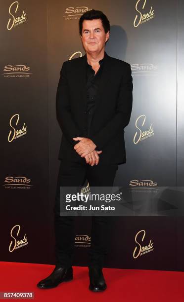 Simon Fuller attends the photocall for Las Vegas Sands at Palace Hotel on October 4, 2017 in Tokyo, Japan.