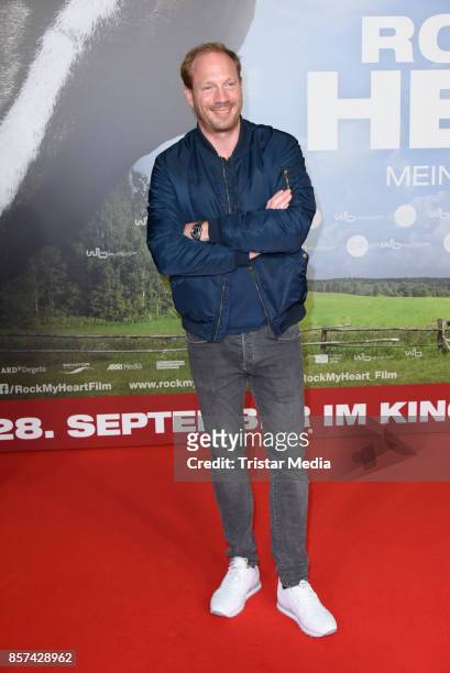 Johann von Buelow attends the 'Rock my heart' Premiere at Cinemaxx on September 27, 2017 in Berlin, Germany.