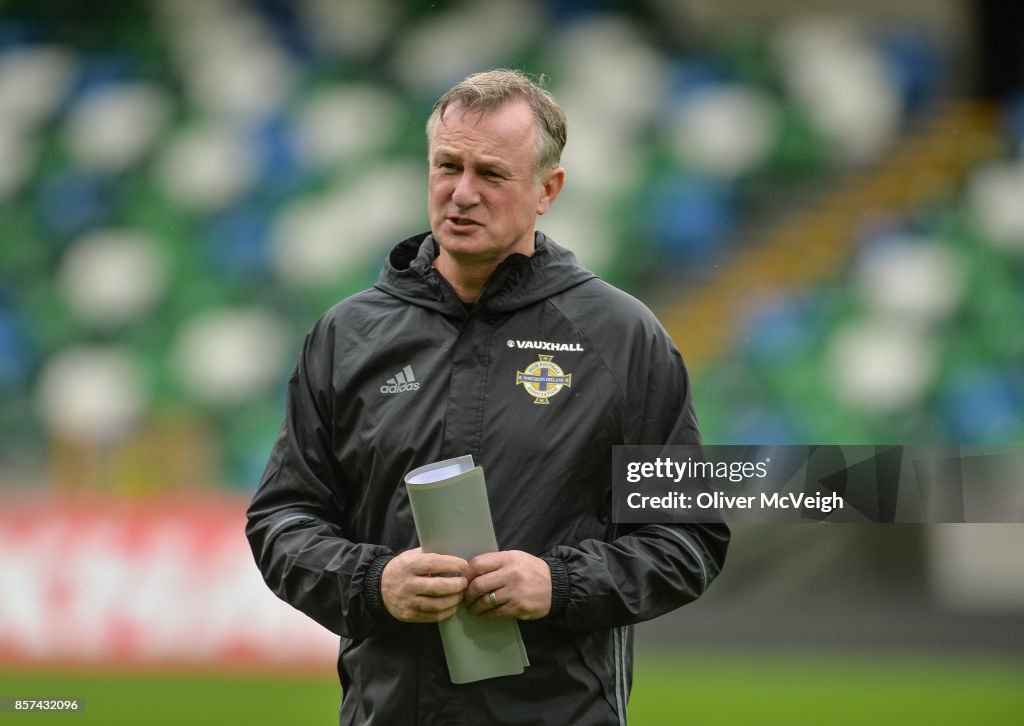 Northern Ireland Squad Training