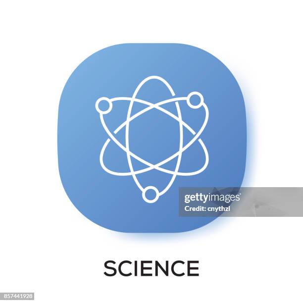 science app icon - set of globe web icons and vector logos stock illustrations