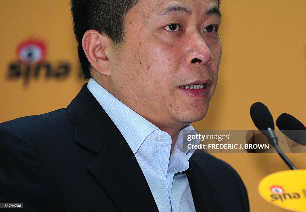 Cao Guowei, CEO of Sina.Com, China's lar