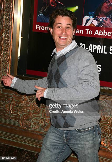 Actor Hal B. Klein arrives at the opening night for 'Rain: A Tribute to the Beatles' at the Pantages Theater on March 31, 2009 in Hollywood,...