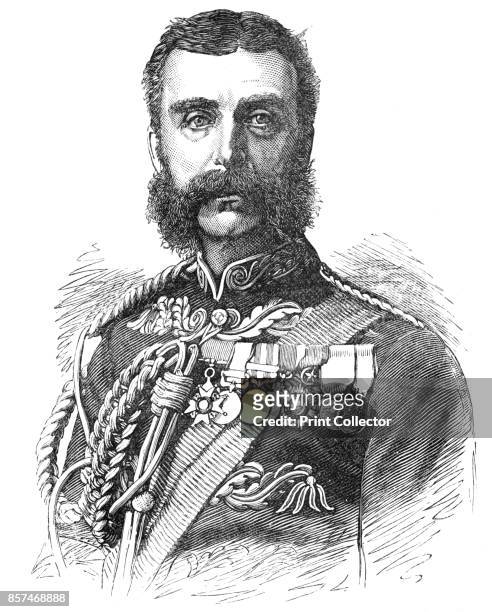 Lord Chelmsford', circa 1880. Frederic Augustus Thesiger, 2nd Baron Chelmsford , military commander. Episode of the Anglo-Zulu Wars . From British...