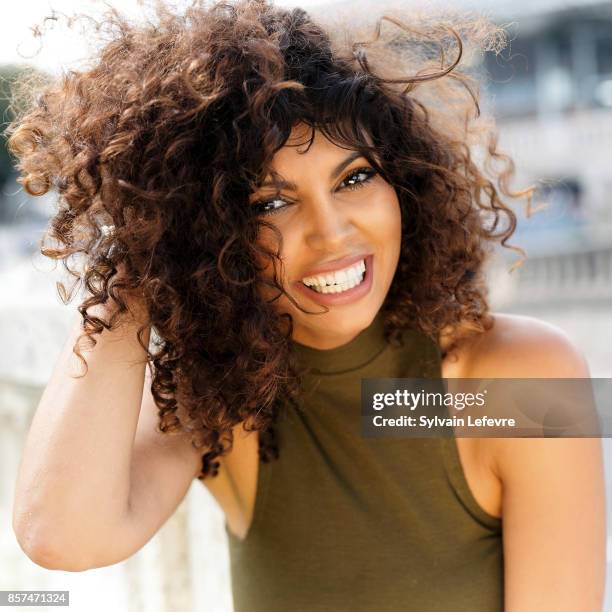 Actress Nawell Madani is photographed for Self Assignment on August 26, 2017 in Angouleme, France.