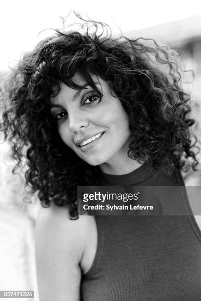 Actress Nawell Madani is photographed for Self Assignment on August 26, 2017 in Angouleme, France.