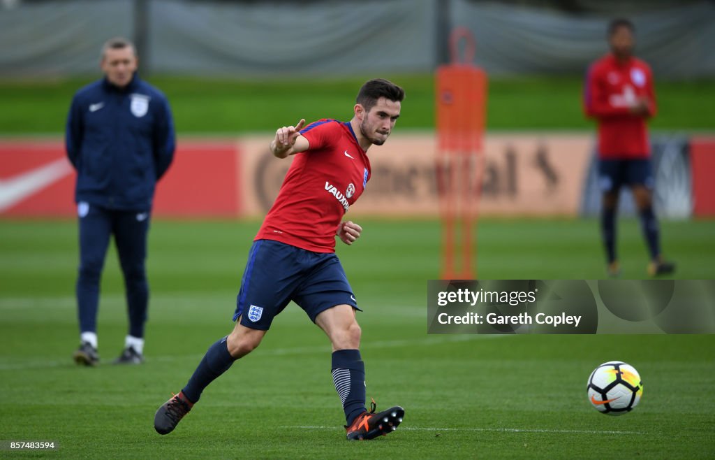 England U21 Training Session