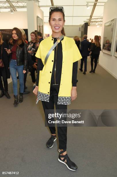 Goga Ashkenazi attends the Frieze Art Fair 2017 VIP Preview in Regent's Park on October 4, 2017 in London, England.