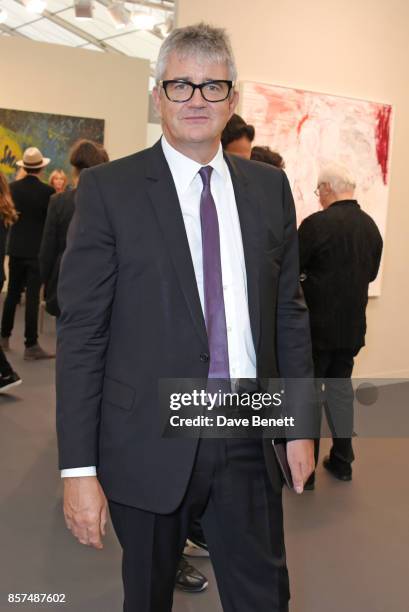 Jay Jopling attends the Frieze Art Fair 2017 VIP Preview in Regent's Park on October 4, 2017 in London, England.