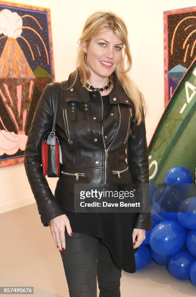 Meredith Ostrom attends the Frieze Art Fair 2017 VIP Preview in Regent's Park on October 4, 2017 in London, England.