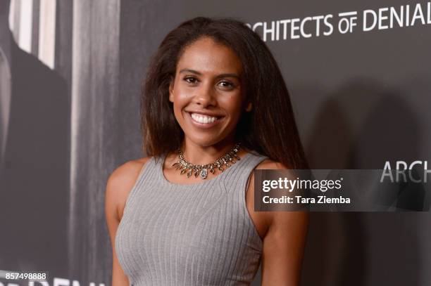 WynterGrace Williams attends the premiere of 'Architects Of Denial' at Taglyan Complex on October 3, 2017 in Los Angeles, California.