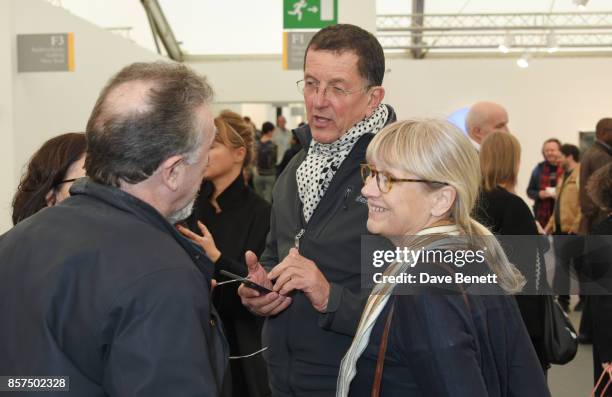 Antony Gormley attends the Frieze Art Fair 2017 VIP Preview in Regent's Park on October 4, 2017 in London, England.