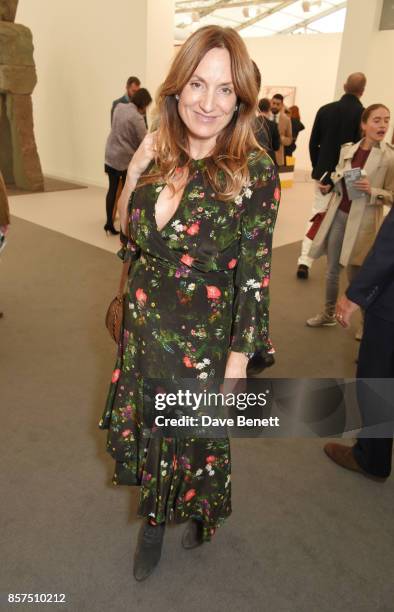 Emily Oppenheimer attends the Frieze Art Fair 2017 VIP Preview in Regent's Park on October 4, 2017 in London, England.