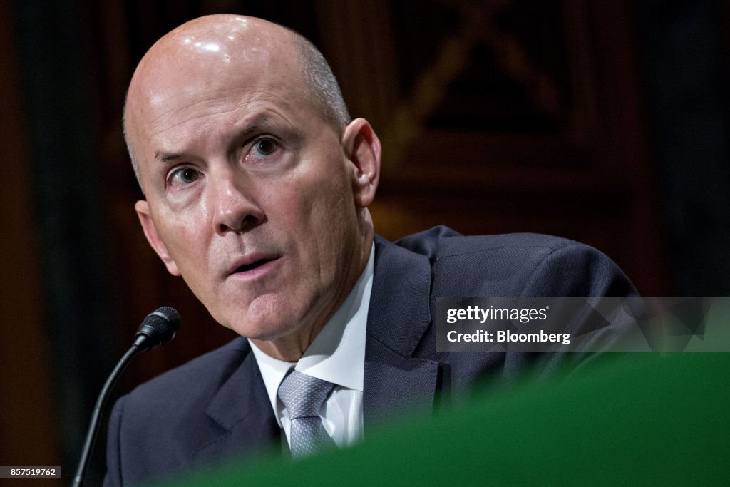 Former Equifax CEO Richard Smith Testifies Before The Senate Banking Committee