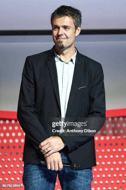 Antoine Deneriaz during presentation of Team France for Winter Games PyeongChang 2018 on October 4, 2017 in Paris, France.