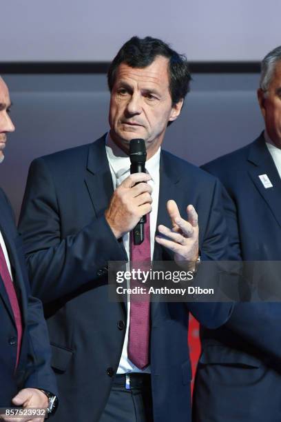 Michel Vion during presentation of Team France for Winter Games PyeongChang 2018 on October 4, 2017 in Paris, France.