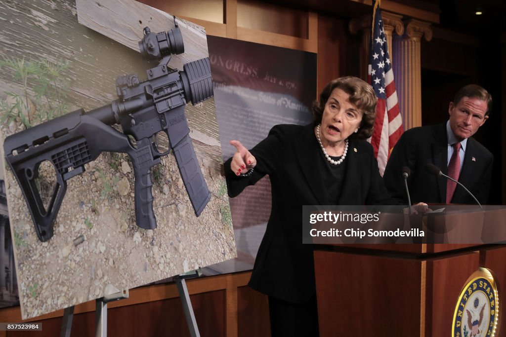 Sen. Feinstein Introduces Bill To Ban Devices To Make Weapons Fully Automatic