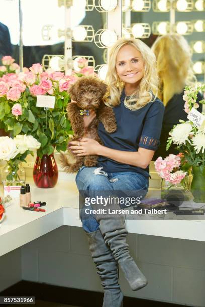 American actress and singer Kristin Chenoweth is photographed for Guideposts Magazine on February 25, 2017 in Los Angeles, California. PUBLISHED...