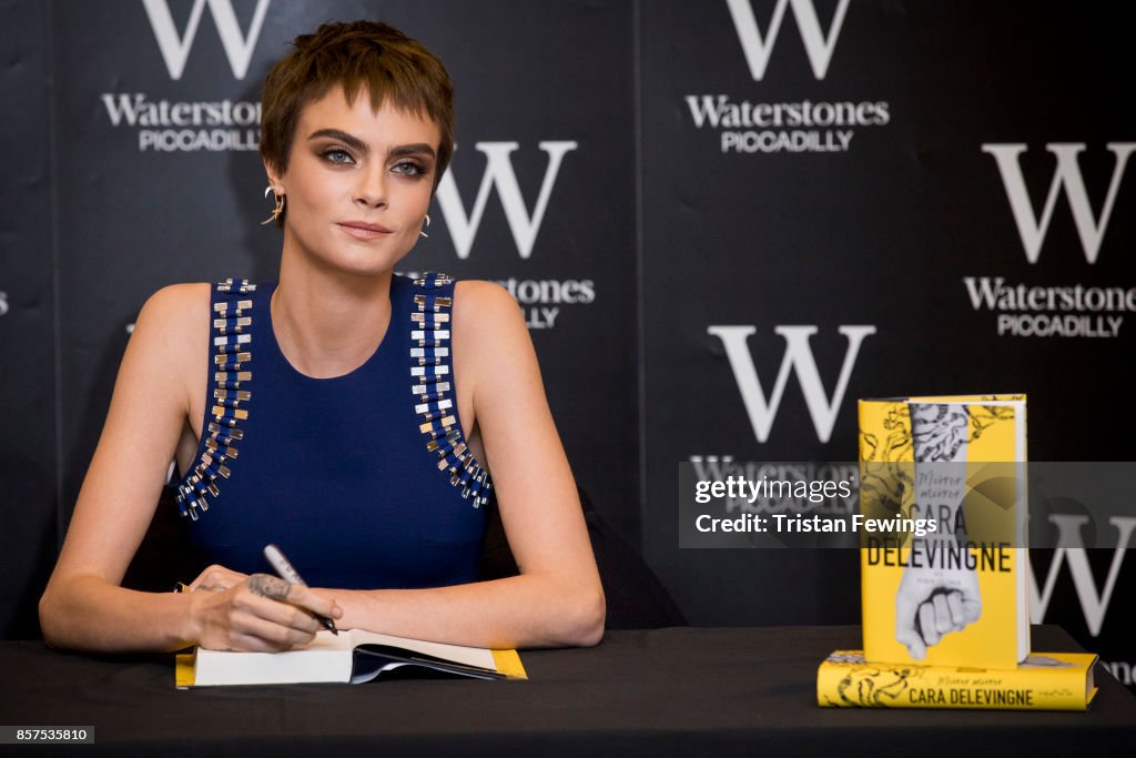 Cara Delevingne Book Signing