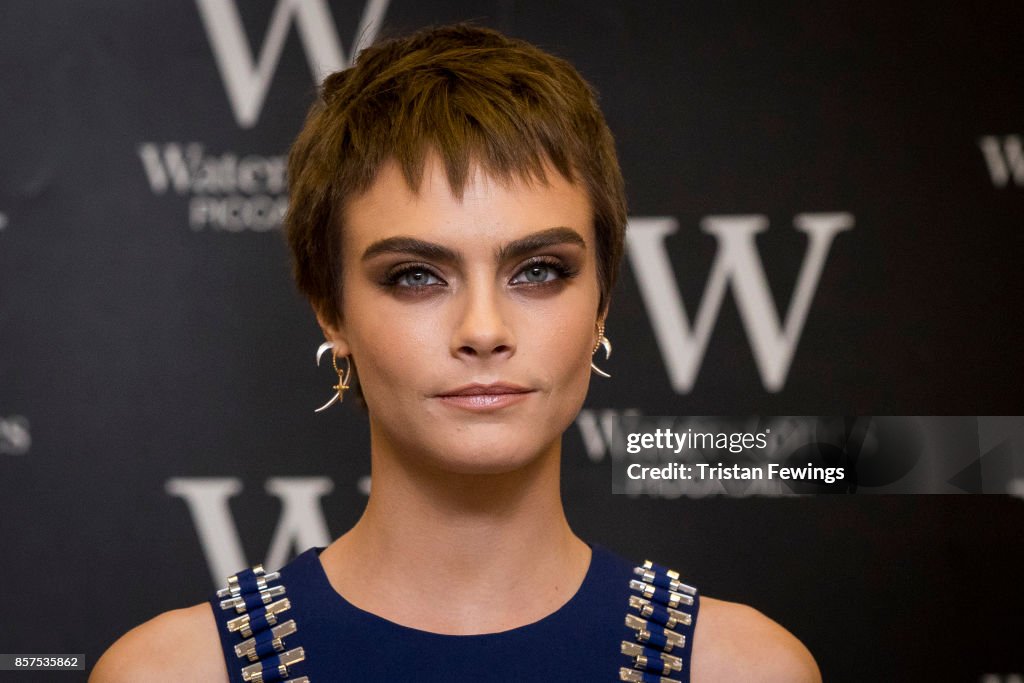 Cara Delevingne Book Signing