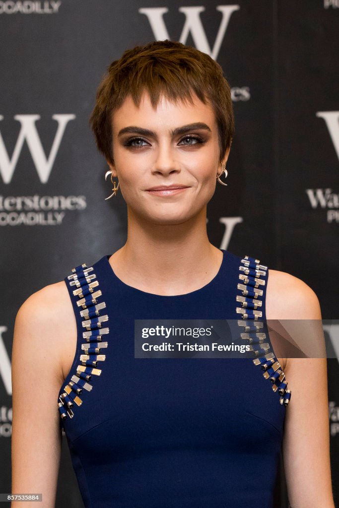 Cara Delevingne Book Signing