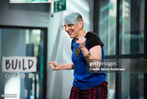 Lisa Lampanelli attends AOL Build Series at Build Studio on October 4, 2017 in New York City.