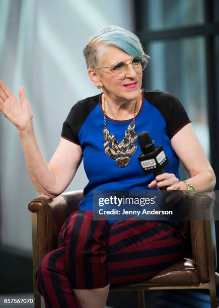 Lisa Lampanelli attends AOL Build Series at Build Studio on October 4, 2017 in New York City.