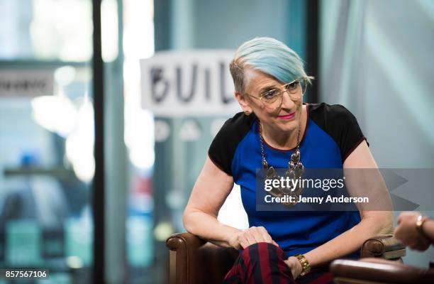 Lisa Lampanelli attends AOL Build Series at Build Studio on October 4, 2017 in New York City.