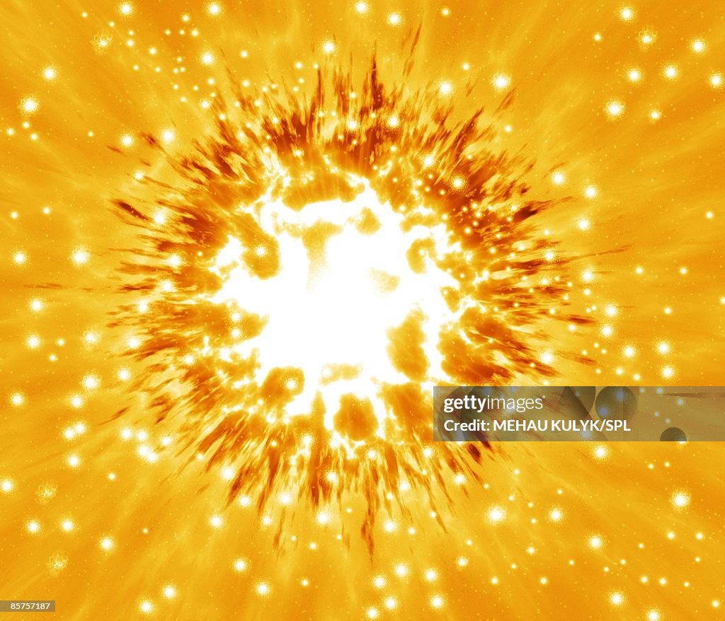 Supernova Explosion High-Res Vector Graphic - Getty Images