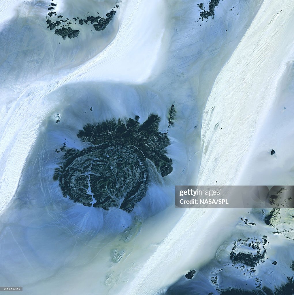 Libyan Desert satellite image