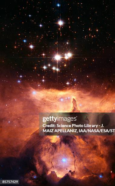 star cluster - astronomy telescope stock pictures, royalty-free photos & images