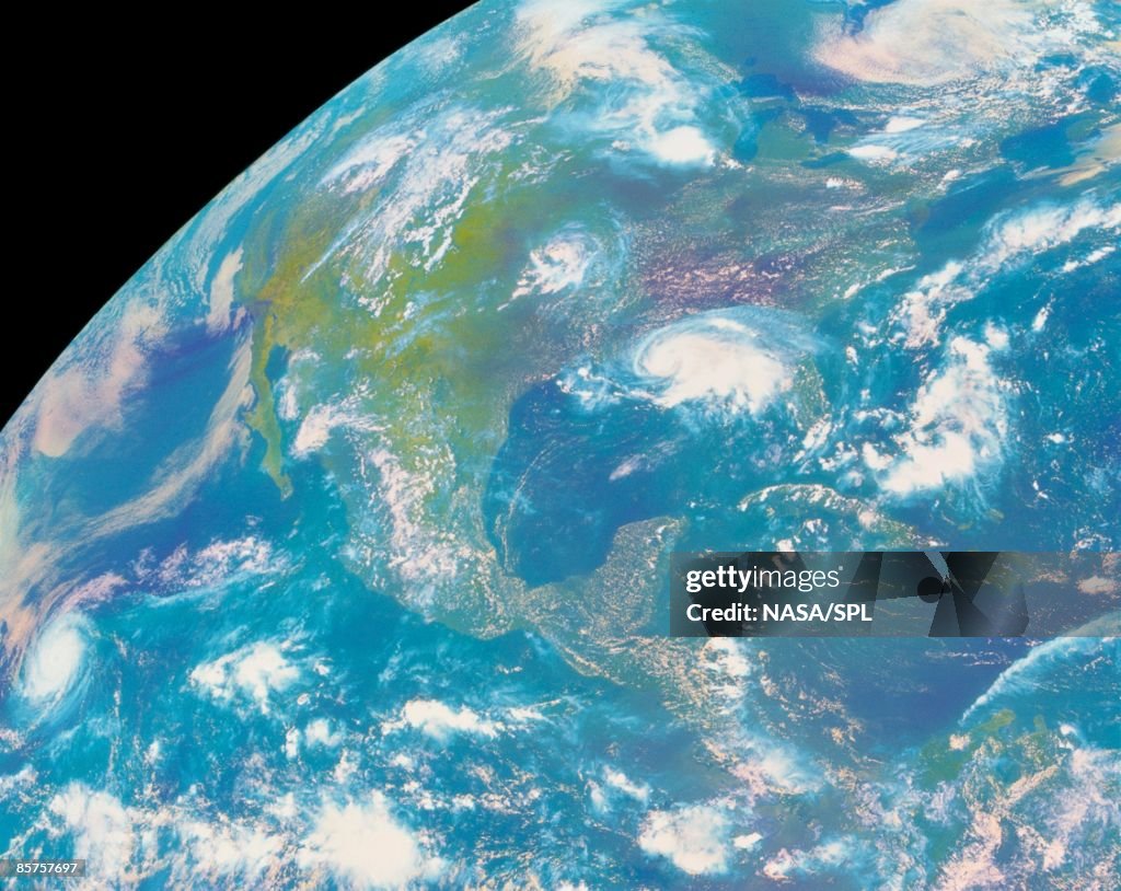 GOES (Geostationary Operational Environmental Satellite) image